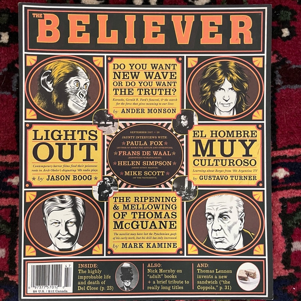 The BELIEVER ~ Sept 2007